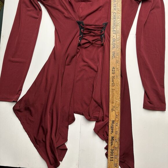 Corset Top Renaissance Sz M Punk Fairy Whimsygoth Cosplay Dark Academia Witch - Picture 9 of 13